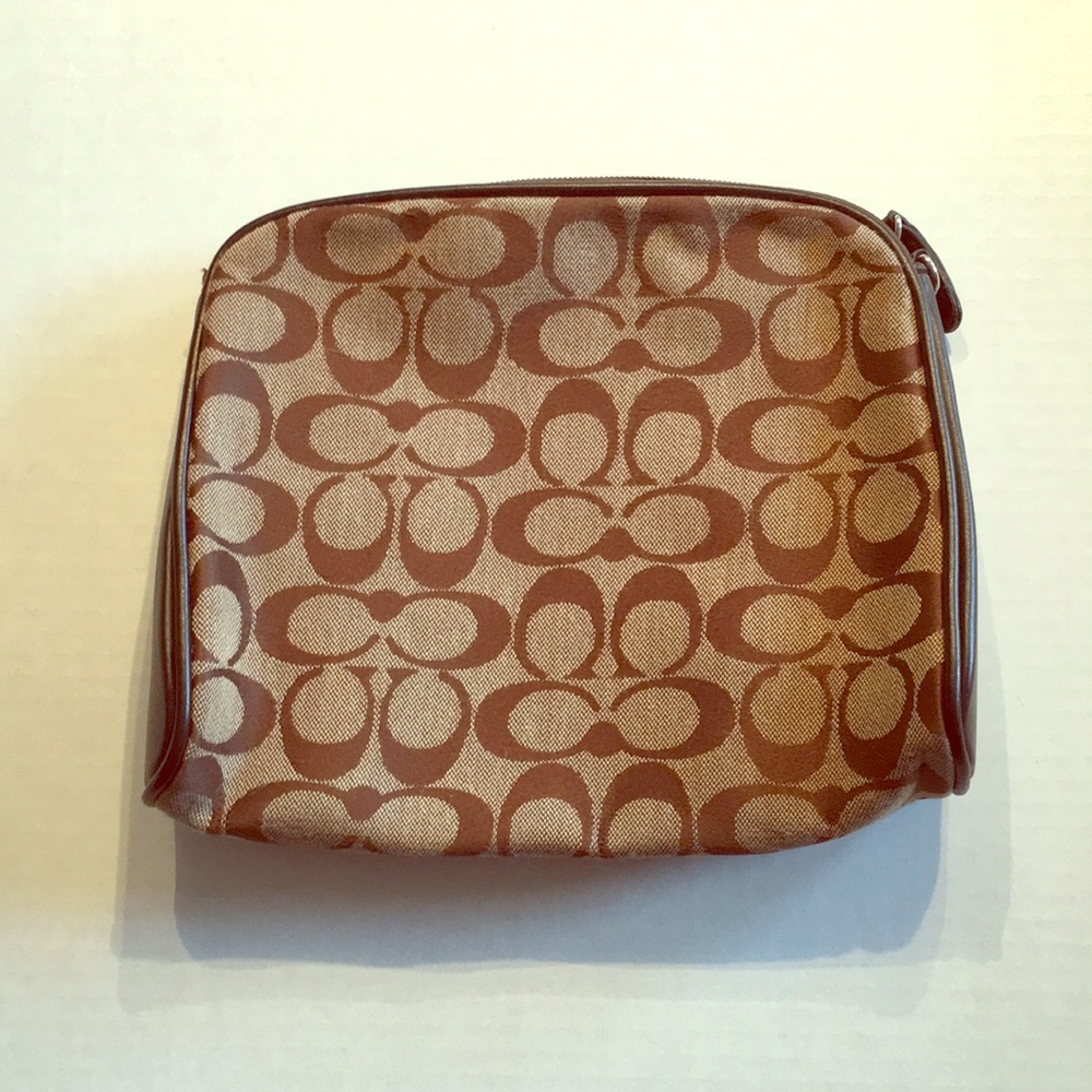 Coach make up bag
